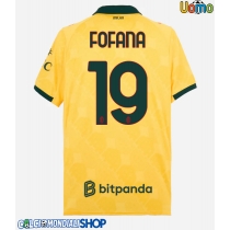 Maglie da calcio AC Milan Youssouf Fofana #19 Terza Maglia 2025-26 Manica Corta